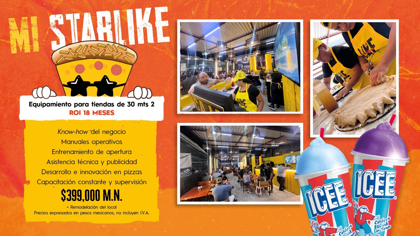 Comunicación Starlike Pizza